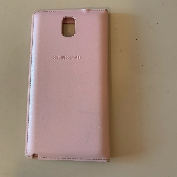 Galaxy note 3 phone case in baby pink - Picture 3 of 5